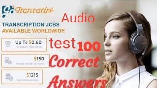 go transcript audio test answers 100 correct [upl. by Anaib]