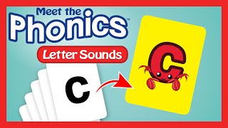 Meet the Phonics  Letter Sounds  Video Flashcards  Preschool Prep Company [upl. by Quirk]