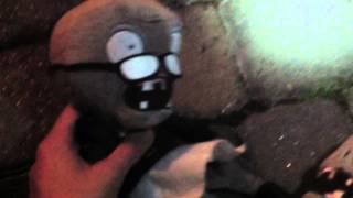 Plants vs Zombies Plush Zombatany Part 2 Nighttime [upl. by Enomis83]