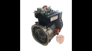 Reparar motor Lombardini 9LD6252 1248cc 2Cylinder Diesel Engine Pasquali [upl. by Yentroc]