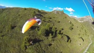 de Coeur soaring parapente Verbier Switzerland [upl. by Carnay373]