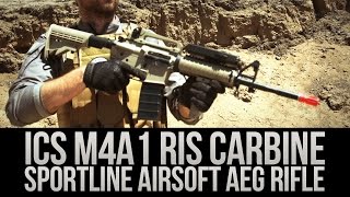 ICS M4A1 RIS  Airsoftmegastorecom [upl. by Larochelle]