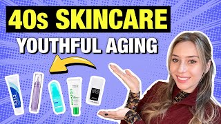 40s Skincare Must Haves for YOUTHFUL Aging AntiAging from a Dermatologist  Dr Shereene Idriss [upl. by Olsewski]