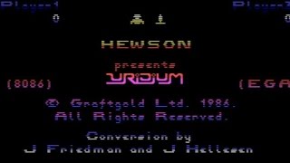 Uridium gameplay PC Game 1986 [upl. by Gridley]