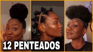 COMPILADO DE PENTEADOS PARA CABELO CRESPO [upl. by Fasano]