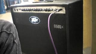 PEAVEY 6505 112 COMBO test after repair [upl. by Saberhagen38]