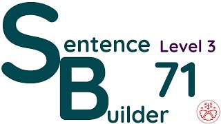 Sentence Builder Level 3 71 Make sentences in Japanese instinctively learnjapanese [upl. by Tnias]