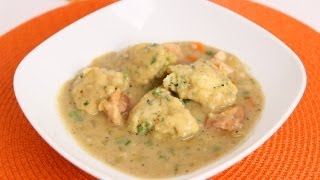 Chicken amp Dumplings Recipe  Laura Vitale  Laura in the Kitchen Episode 648 [upl. by Enimajneb]