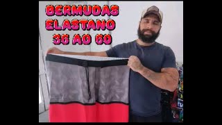 Bermudas Elastano 36 ao 60 Plus Size [upl. by Cirdec552]