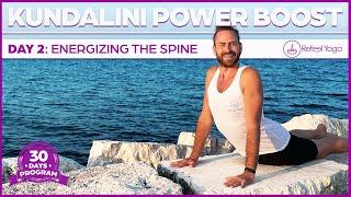 Day 2 Energizing the Spine  30 Day Kundalini Power Boost [upl. by Anyak560]