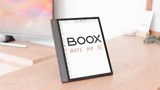 📖 Boox Note Air 3C  color ereader notetaking etc ✏️  unboxing [upl. by Nahgeem862]