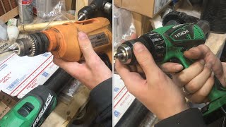 COMPARING expensive “cordless” hammer drill to cheap “corded” hammer drill [upl. by Adai]