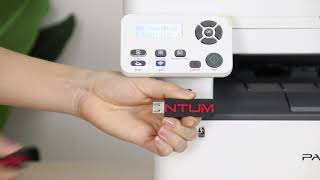 Easily Scan the Files to USB Drive with Pantum M7100 Series [upl. by Kenneth]