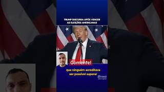 Trump vence eleições nos EUA [upl. by Noyrb]