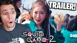 Squid Game Season 2  Teaser Trailer REACTION [upl. by Enelear]