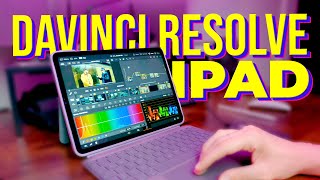 DAVINCI RESOLVE per iPad smetto di montare sul PC [upl. by Anahcar]