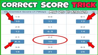 Correct Score Betting Strategy and Guide [upl. by Durrett]