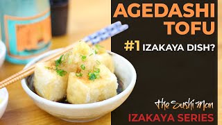 How to Make AGEDASHI TOFU Japanese DeepFried Tofu  IZAKAYA Series with The Sushi Man [upl. by Monroe]