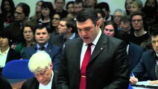 Gevorg Kostanyan’s speech in ECHR hearing of Perinçek v Switzerland case [upl. by Adlen]