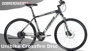 Recenzja roweru crossowego Unibike Crossfire Disc [upl. by Alyahc]