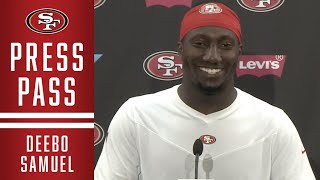 Deebo Samuel ‘I Think Trey Is Becoming a Very Good Pro’  49ers [upl. by Ayekehs]