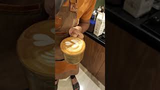 Cappuccino art❣️music beats typebeat coffee instrumental newsubscriberhelp youtubeshorts rap [upl. by Aivatnahs353]