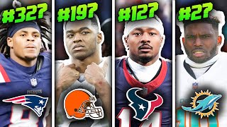 Ranking All 32 NFL Teams’ Top Wide Receivers For The 2024 Season From WORST To FIRST [upl. by Flemming]