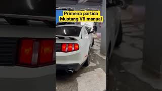 partida Ford Mustang V8 cambio manual [upl. by Ryder]