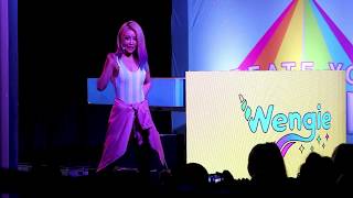 Wengie Sings Cake LIVE IN CONCERT Create Your Summer Tour Indianapolis Indiana [upl. by Isman]