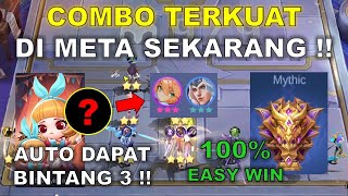 COMBO TERKUAT DI META SEKARANG  AUTO DAPAT FANNY LANCE BINTANG 3  COMBO MAGIC CHESS TERKUAT 2023 [upl. by Yentterb]