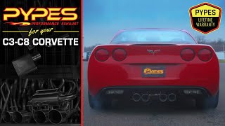 Pypes Exhaust for Your Corvette C3C8 Generations [upl. by Barbuto]