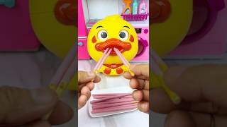 Yellow Duck Eating Stick Chocolate Set Toys Satisfying With Unboxing ASMR Videos [upl. by Lancelot339]