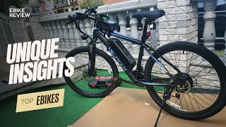 Reviews about the ANCHEER 500W 26 Electric Bike [upl. by Anelhtak]