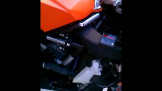 KTM RC8 HID Headlight Install [upl. by Frodine]