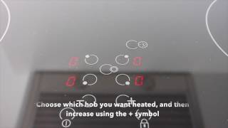 How to use the induction hob [upl. by Pandich]