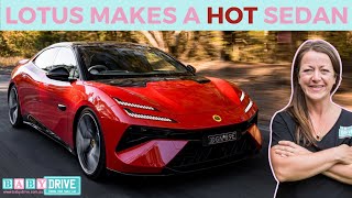 2024 Lotus Emeya review – hot electric sedan now in Australia [upl. by Ayamahs666]