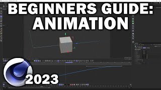 Cinema 4d 2023 Beginners Guide Pt7 Animation [upl. by Neelyahs]