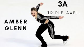 Amber GLENN TRIPLE AXEL 3A [upl. by Rehpotsirc73]