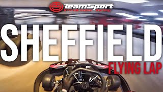 Flying Lap  TeamSport Karting Sheffield [upl. by Ayahsey]