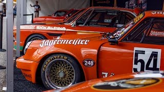 Jagermeister racecars 935 934 rsr E9 CSL March F1 and more Schloss dyck 2016 [upl. by Ahsiei]