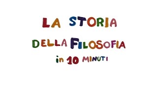 La Storia della Filosofia in 10 minuti [upl. by Daley]