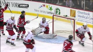 Ilya Kovalchuk Power Play Goal 21213 Devils vs Hurricanes [upl. by Yatnod]