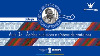 AULA 02  ÁCIDOS NUCLEÍCOS E SÍNTESE DE PROTEÍNAS  BIOLOGIA  PREUNISEDUC [upl. by Innavoij892]