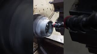 How to threading in cnc machineak6350machine cnc hmc welding vmcmachining 5axis 5axiscnc [upl. by Starbuck]