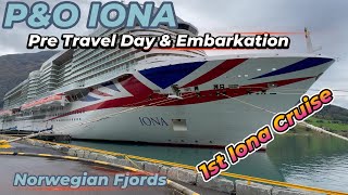 PampO IONA  September 2024  PreTravel Day amp Embarkation [upl. by Ahidam]