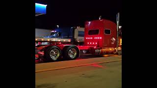 2019 CUSTOM PETERBILT 389 DRAMATIZED trailer peterbilttruck trucking peterbilt truckdriver [upl. by Nairod953]