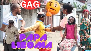 PAPA AKOMI LIBOMA  MUKWATA BILY TSHUKE MAVIOS MIRMA BOBO THEATRE CONGOLAIS GAG CONGOLAIS [upl. by Kcirdes]