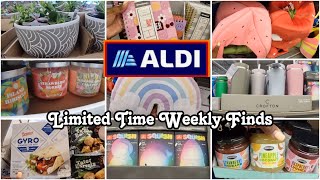 ALDI Weekly Limited Time Finds July 2024 Back to School Candles Room Decor Snacks Food amp More [upl. by Acirrej]