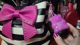 WHATS IN MY BAG 🩷💜Part 2 Betsey Johnson [upl. by Erwin]