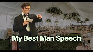 Matt Allyns Best Man Speech [upl. by Orihakat]